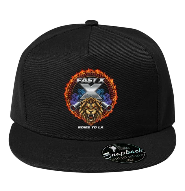 Snapback Fast X Ohnivý Lev Cesta Z Ríma Do La Rýchlosť A Sila