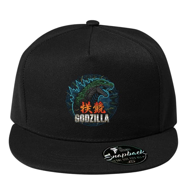 Snapback Godzilla Hnevivý Kráľ Mest Blesky A Deštrukcia