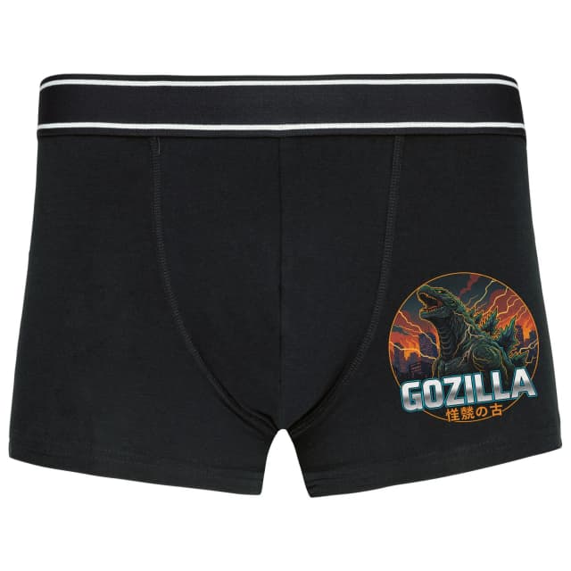 Boxerky Godzilla Hnev Starého Mesta A Blesky Apokalypsy
