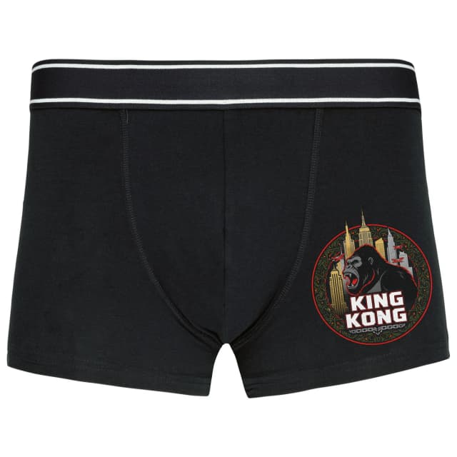 Boxerky King Kong V New Yorku Rev Mrakodrapové Džungľa A Lietadiel