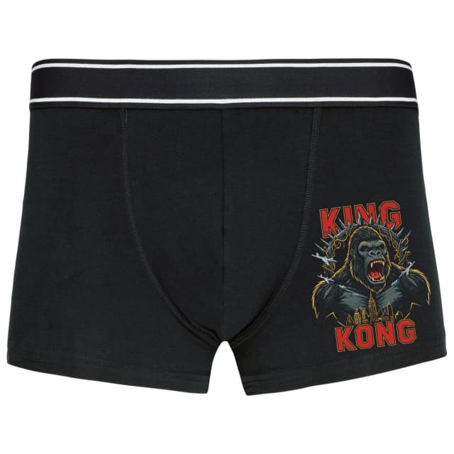 Boxerky Kráľovská Zúrivosť Mestských Mrakodrapov King Kong