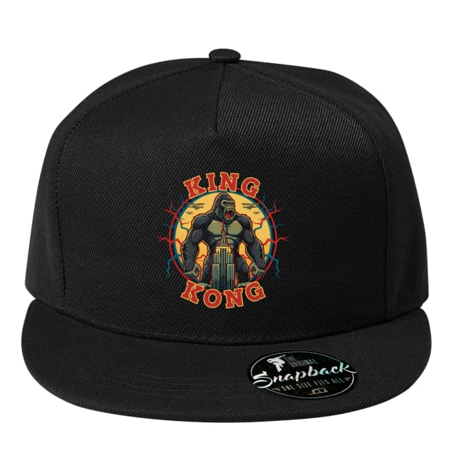 Snapback Legendárnej King Kong Obrie Gorila Mrakodrapy A Retro Lietadlá