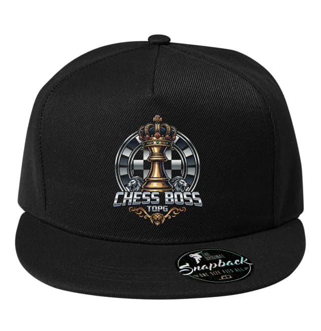 Snapback Kráľovský Chess Boss Vodca Šachovej Dosky