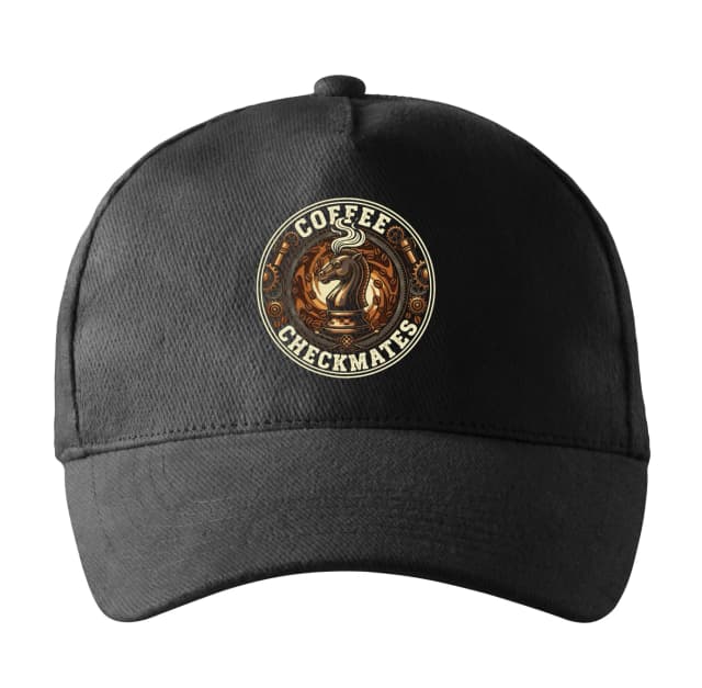 Šiltovka Kávový Rytier Šach Espresso A Steampunková Elegance