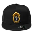 Snapback Zlatá Koruna Cristiano Ronaldo Symbol Piatich Ballon Dor