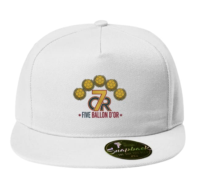 Snapback Päťnásobný Víťaz Ballon Dor Cr7 Zlatá Legenda