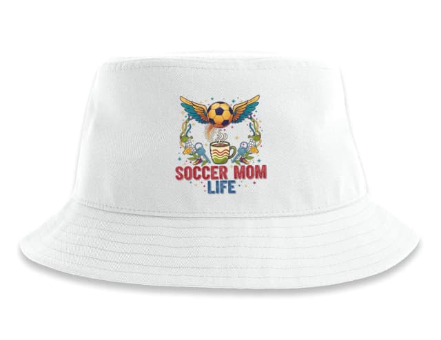 Klobúčik Futbalová Mama Soccer Mom Life Káva Krídla A Kľúče