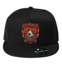 Snapback Ohnivý Red Card Futbalové Pesti Lopta A Krížové Kosti