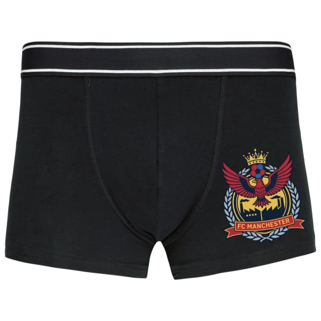 Boxerky Kráľovský Orol Fc Manchester Erb Futbalové Hrdosti A Priemyselné Duše
