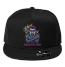 Snapback Rozzúrený Futbalový Upír S Blesky A Ostnatým Drôtom