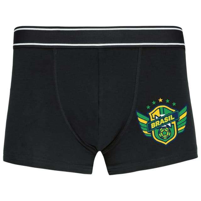 Boxerky Krídla Brazília Zlatá Hviezda Futbalový Štít Národný Hrdosť