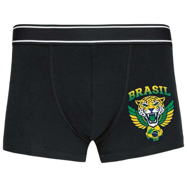 Boxerky Divoký Jaguár Brazil Krídla Vášnivý Futbal A Národná Sila