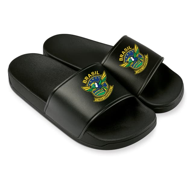 Šľapky Brazílsky Tukan V Erbovom Štíte Hexa Šampiónov