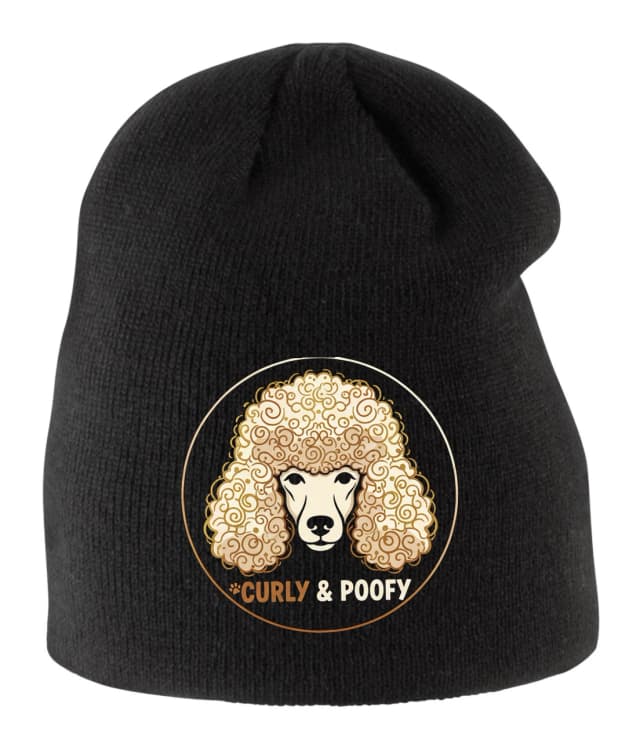 Detská zimná čiapka Pudel V Kučeravé Nadýchané Hrive Curly Poofy Elegantný Ikona