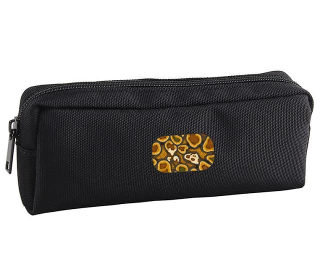 Školský peračník Luxusný Organický Zlatý Ball Python Vzor Inšpirovaný Prírodou