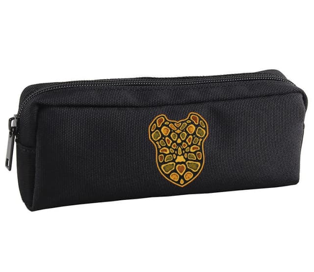 Školský peračník Zlaté Šupiny Ball Python Tropické Srdce V Modernom Ornamente