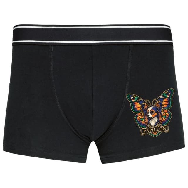 Boxerky Papillon S Motýlími Krídlami Farebná Ilustrácia Elegancia A Slobody