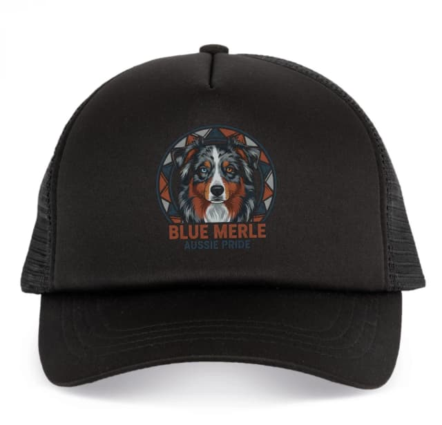 Detská šiltovka Blue Merle Aussie Hrdosť S Heterochrómiou A Vernosťou