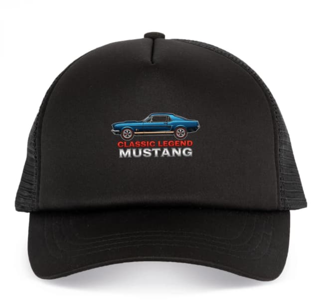 Detská šiltovka Ikonický Classic Mustang Legendárne Bočné Profil Pre Zberateľov A Nadšencov