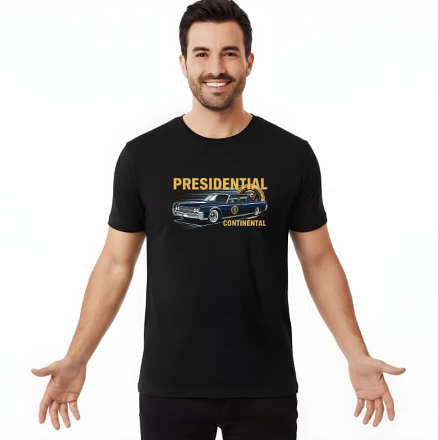 Pánske tričko Ikona Presidential Continental Prémiová Elegancia A Sila Amerického Luxu
