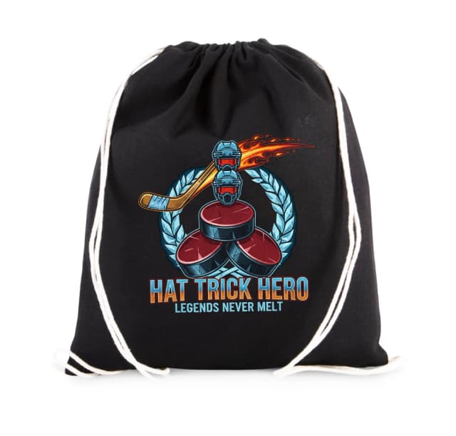 Vak na chrbát Legendárny Hat Trick Hero Hrdina Troch Pukov A Plameňov