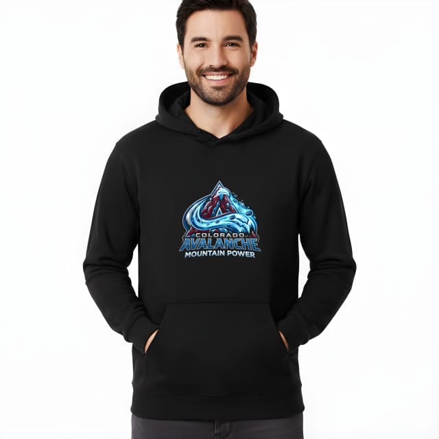 Mikina Colorado Avalanche Mountain Power Ľadová Vlna Horskej Sily A Rýchlosti