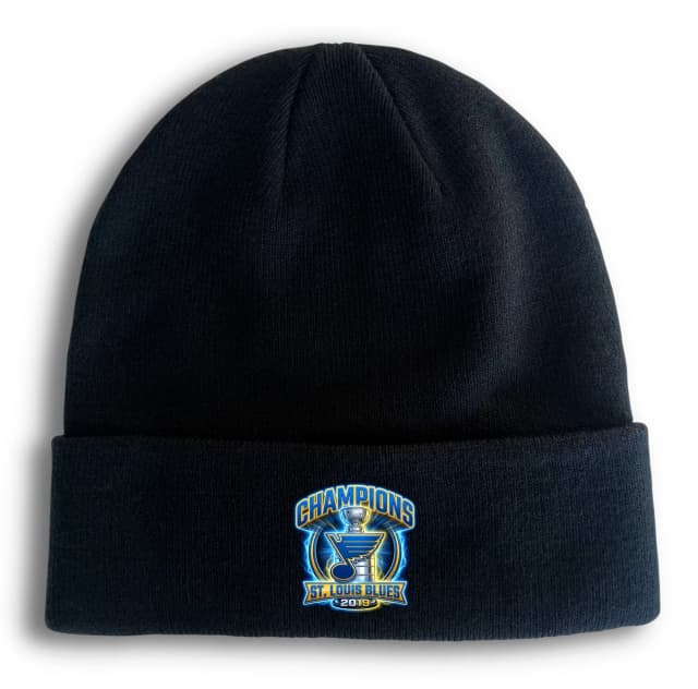 Zimné čiapky Elektrický Blesk Víťazstvo St Louis Blues Šampiónov 2019