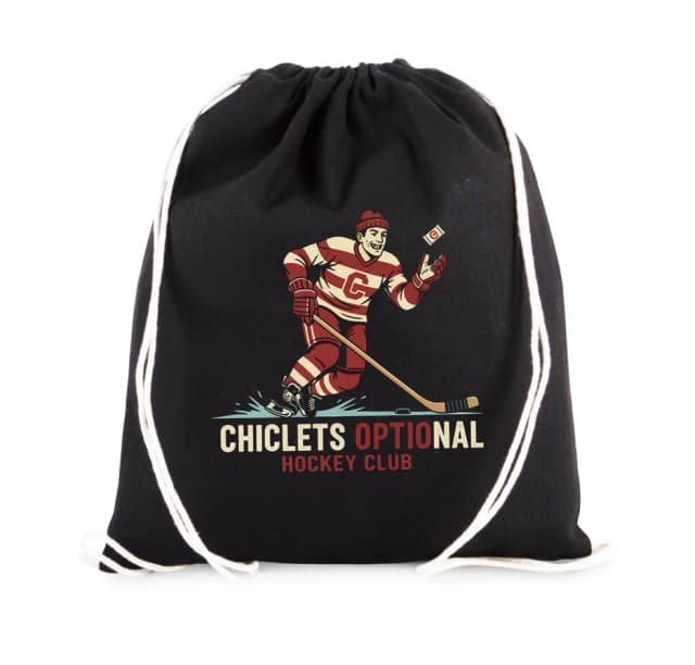 Vak na chrbát Chiclets Optional Hockey Club Retro Hokejový Hráč So Žuvačkou