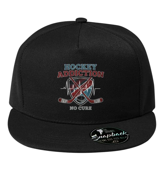 Snapback Hockey Závislosť Žiadna Liečba Len Ľadová Vášeň