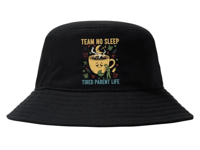 Klobúk Team No Sleep Vyčerpaní Rodičia A Káva Na Nočnú Službu
