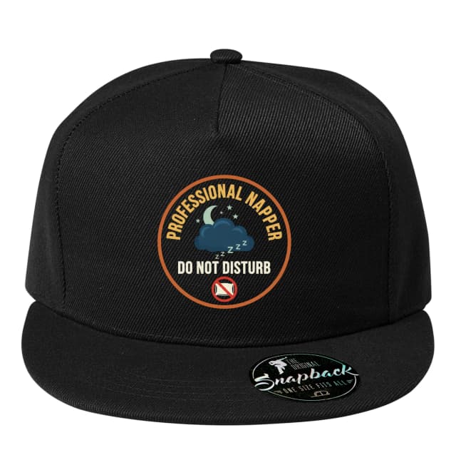 Snapback Profesionálny Šlofík Nevyrušovať Majster Nočného Odpočinku A Zdriemnutie