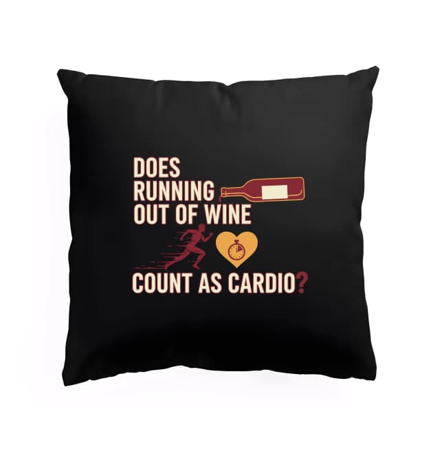 Vankúš Počíta Vybehnutie Pre Víno Ako Cardio