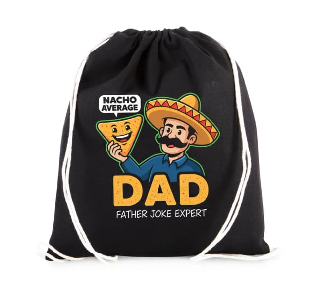 Vrecko Nacho Average Dad Otec Expert Na Otcovské Vtipy So Štipkou Syra