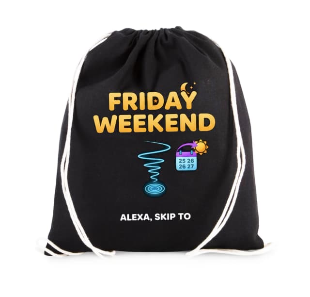 Vrecko Alexa Preskoč Hneď Na Friday Weekend Prosím