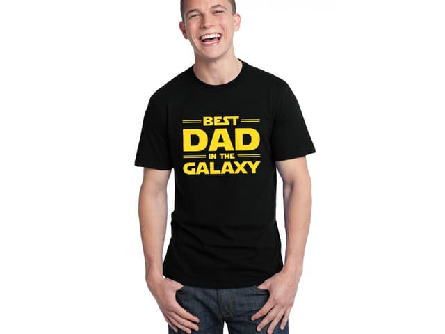 Pánske tričko Najlepší otecko v galaxii