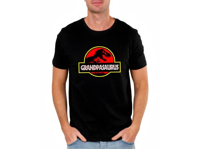 Pánske tričko Jurassic World: Begins – Dedko
