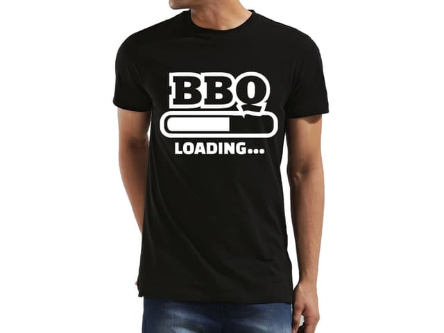 BBQ pánske tričko načítava sa