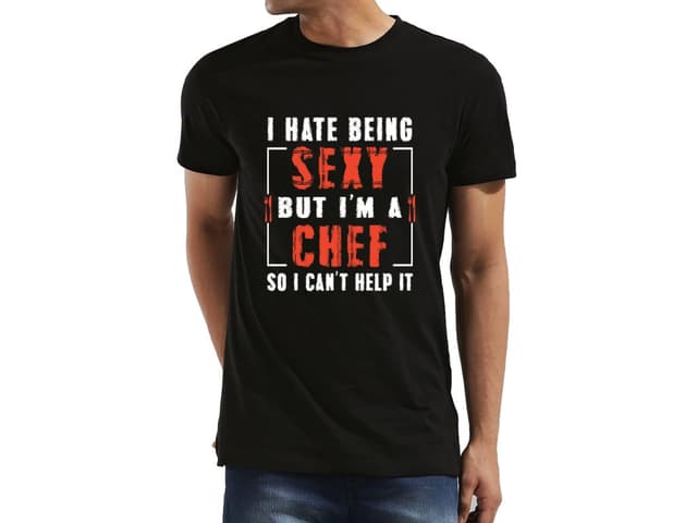 Pánske tričko Nenávidím byť sexy Kuchár