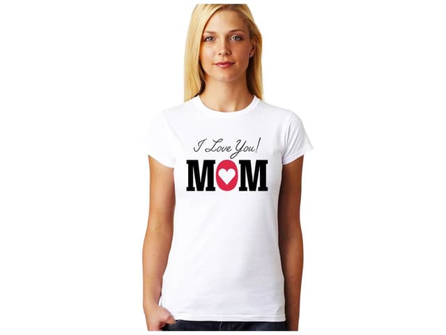 Dámske tričko pre mamičku - Ľúbim ťa mama
