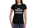 Dámske tričko Nemôžeš ma sledovať, nemám Instagram