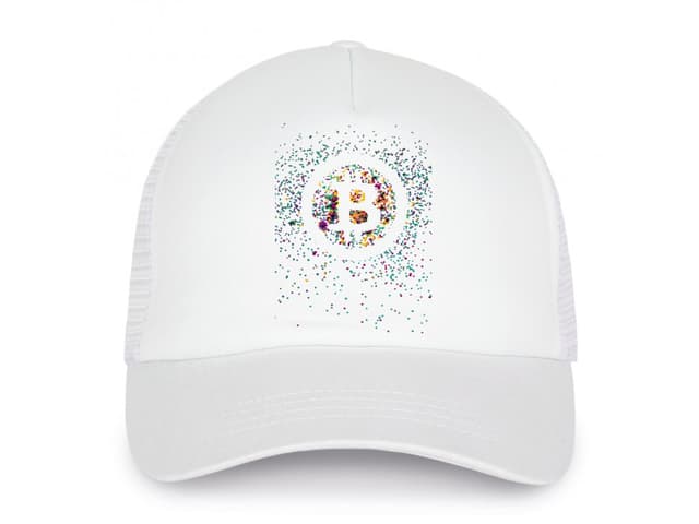 Bitcoin črepiny detská čiapka