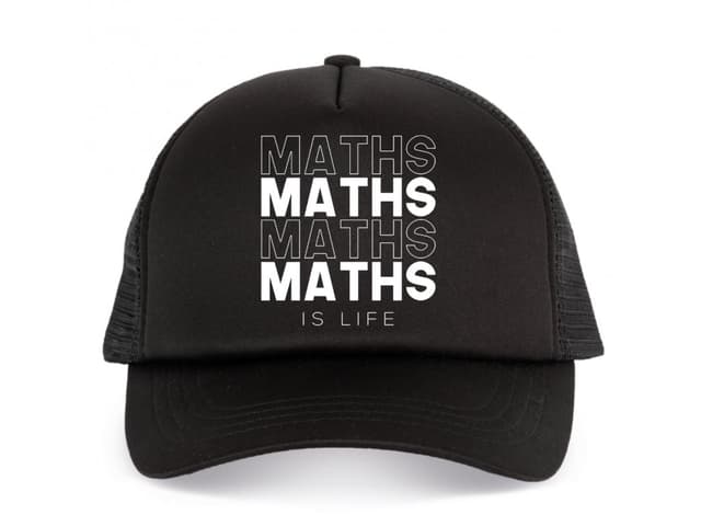 Detská čiapka Matematika život