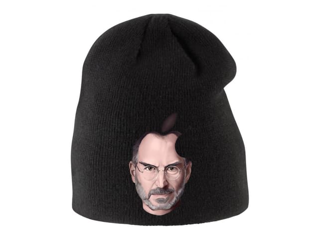 Detská zimná čiapka Steve Jobs Apple