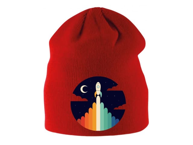 Detská zimná čiapka Rocket Space