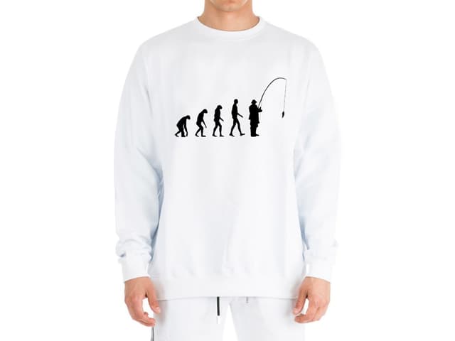 Rybárska evolúcia mikina