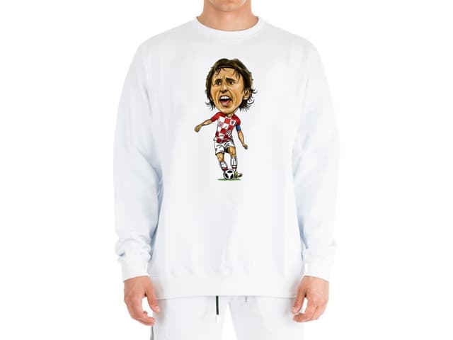Mikina s kapucňou Little Big Maestro Modrić