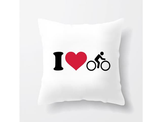 Milujem cyklistiku vankúš