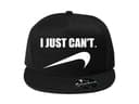 Snapback I just can't - Nike paródia