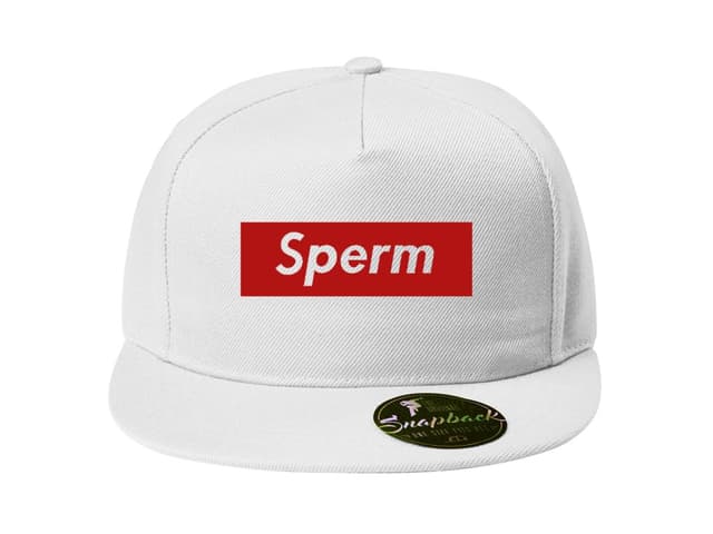 Snapback Sperma Paródia Supreme