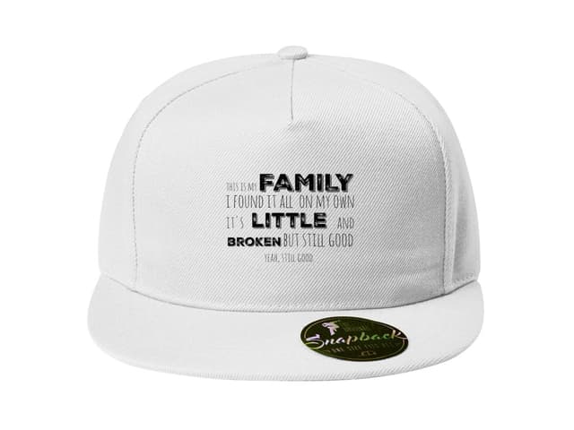 Snapback Malá zlomená rodina Veľké srdce